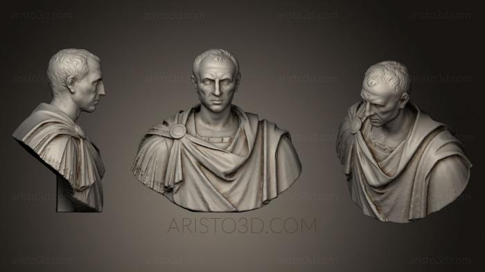 Busts and heads antique and historical (BUSTA_0435) 3D model for CNC machine